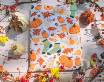 Autumn Days Foam Book Sleeve Book Cozy Standard Size