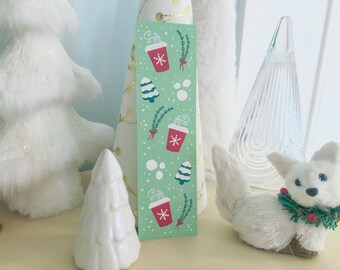 Mint Christmas Tree Farm Bookmark