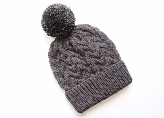 READY TO SHIP - 100% Acrylic / Big Pom Pom / Slouchy Beanie 