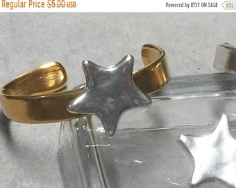 25% OFF Beautiful Zamak Starfish Snaps / Pops For Interchangeable Bracelet Antique Silver Z2970 Qty 1