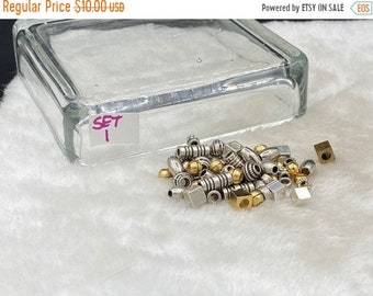 25% OFF Overstock / Clearance - Variety Mix Packs - Sliders For 3mm - 3.5mm Round Leather Cord - Z6670 - Qty 60 Pc