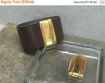 25% OFF 40mm Smooth Rounded Magnetic Clasp For Up To 40mm Flat Leather Cord Gold C1266 Qty 1