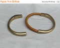 On Sale Now Magnetic Half Cuff For 5mm Round Leather Antique Brass C1058 Qty 1