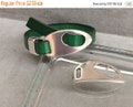 On Sale Now Buckle Clasp For 10mm Flat Leather Cord - Antique Silver - C904 - Qty 1