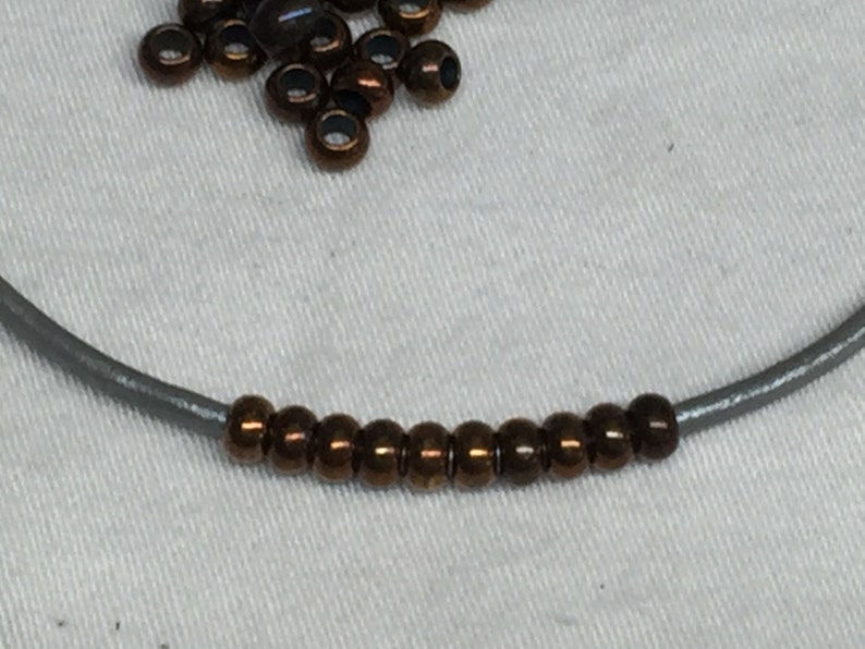 On Sale Now Smooth Round Spacer Beads For 2mm Round leather Cord Antique Dark Brass Z2463 Qty 50