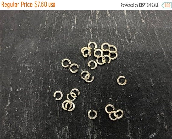 KC-0,80x2,75 (KC-9) - Open jump ring 4mm, sterling silver