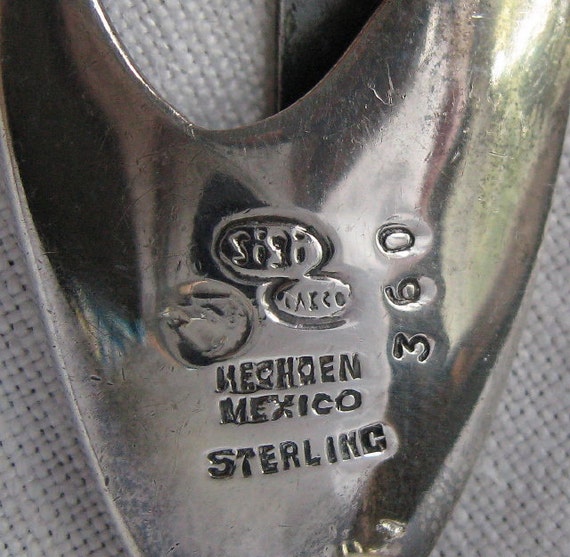 Vintage Modernist SIGI PINEDA Pin; Sterling and N… - image 3