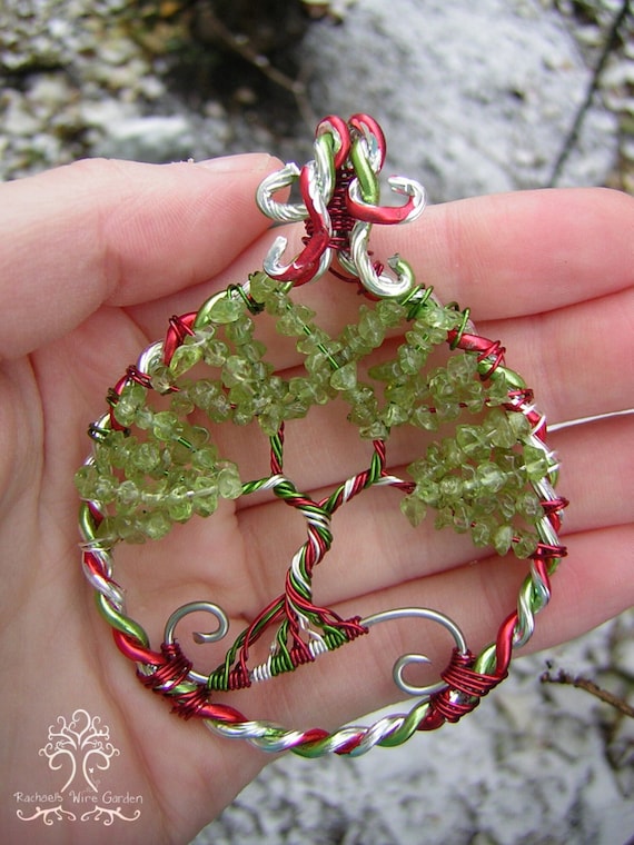 HOT Pendant Wire Wrap Diy Tree Of Life Necklace Tree Wire Wrap