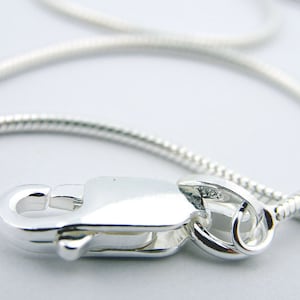 Sterling Silver Snake Chain (1.2mm)