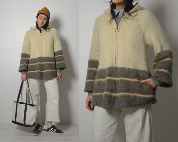 1970's Icelandic Trapeze Coat - image 1