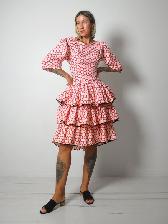 1960's Lucy Polka Dot Dress - image 4