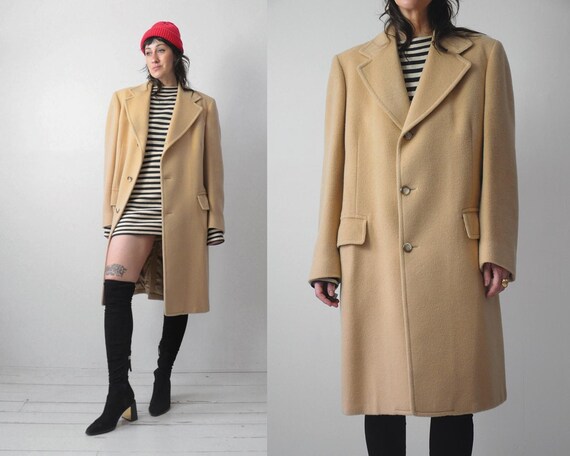 Tan Pendleton Iconic Wool Peacoat - image 1