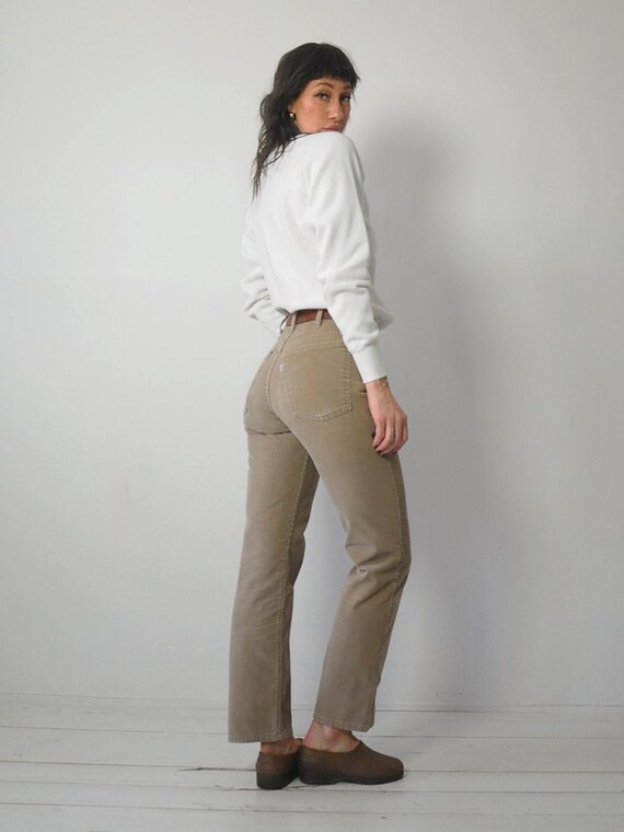Levi's Tan Corduroy Jeans 32x29.5 - image 5