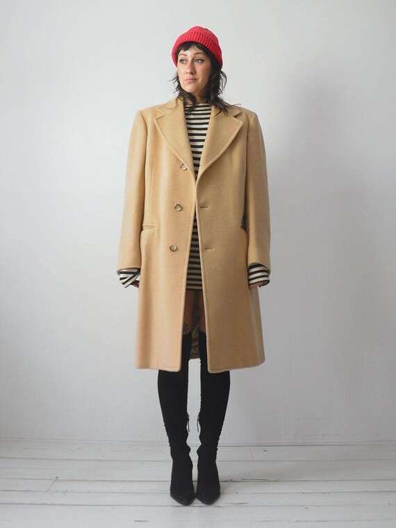 Tan Pendleton Iconic Wool Peacoat - image 3