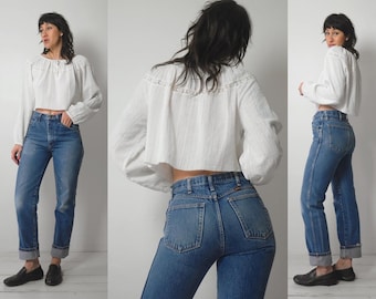 80's Faded Relaxed Rustler Jeans 30x32