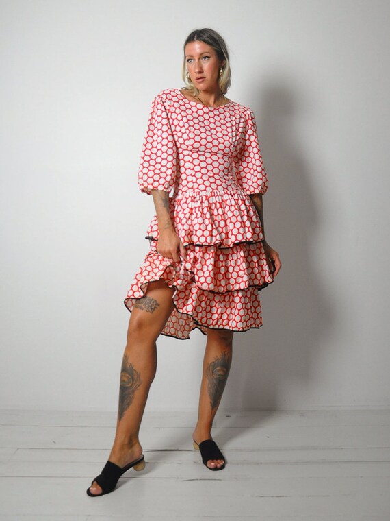 1960's Lucy Polka Dot Dress - image 7