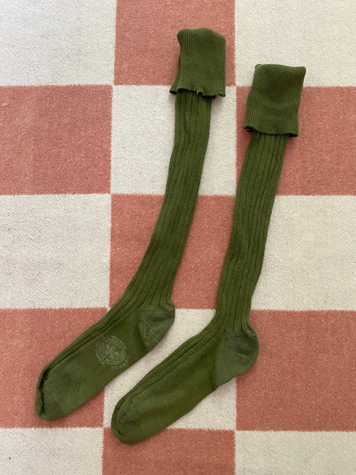 Boy Scout Issue Socks Etsy