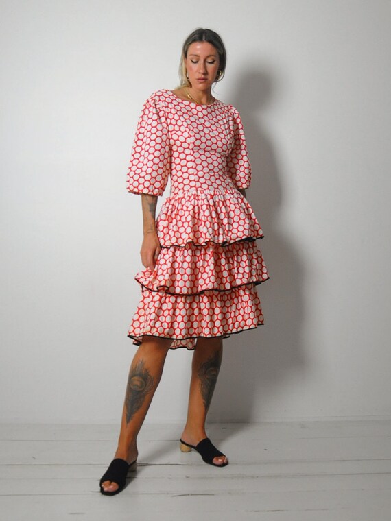 1960's Lucy Polka Dot Dress - image 6
