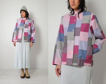 1980er Jahre Aimée Patchwork Jacke