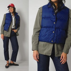 Canvas down vest hot sale