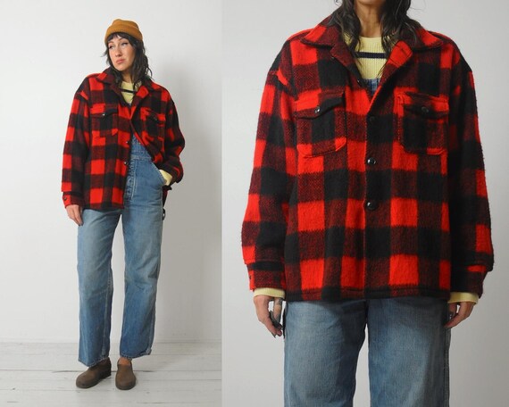 HUDSON Men's Flannel Shirt - Short Sleeve Button-Down, Relaxed Fit, Cotton Moleskin (Overflow) - View #13