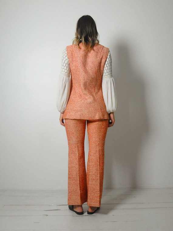 1960's Wool Tweed Pant Suit - image 5