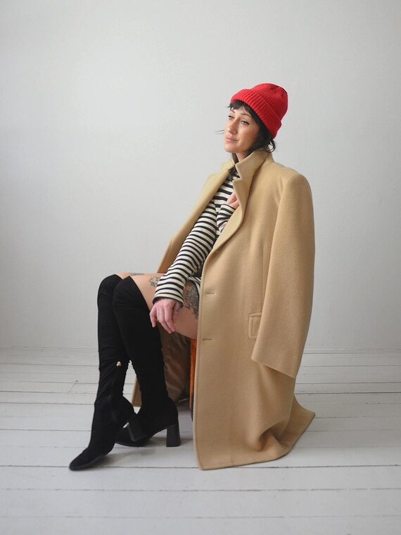 Tan Pendleton Iconic Wool Peacoat - image 2