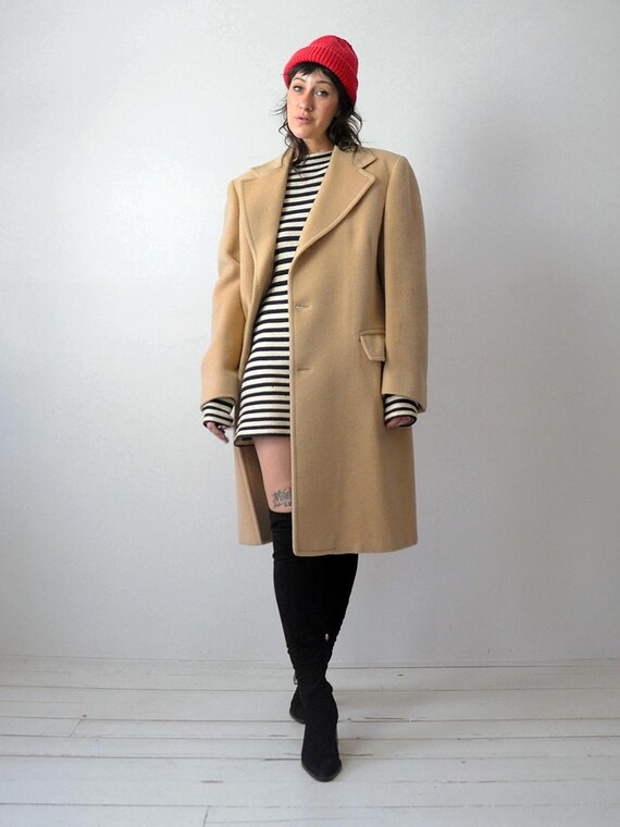 Tan Pendleton Iconic Wool Peacoat - image 8