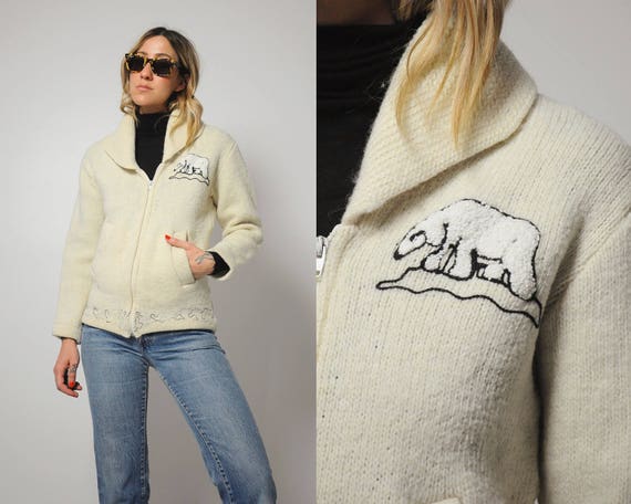 50's Wool Eskimo Cardigan