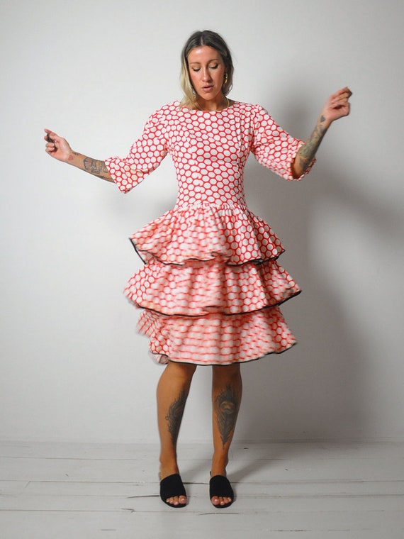 1960's Lucy Polka Dot Dress - image 3