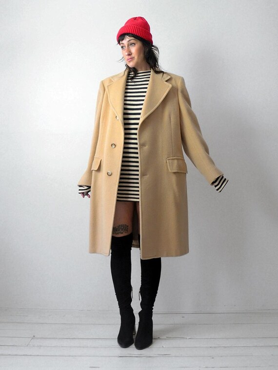 Tan Pendleton Iconic Wool Peacoat - image 4
