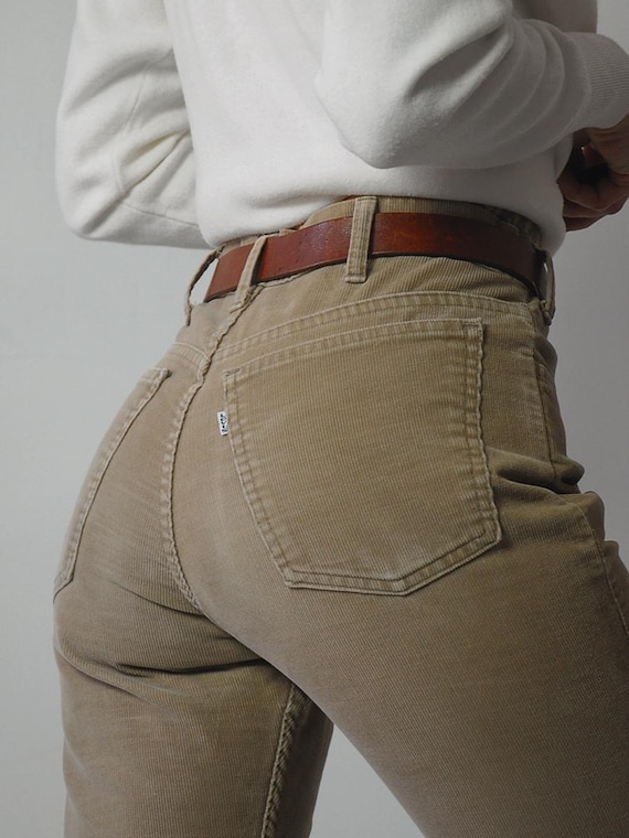Levi's Tan Corduroy Jeans 32x29.5 - image 9