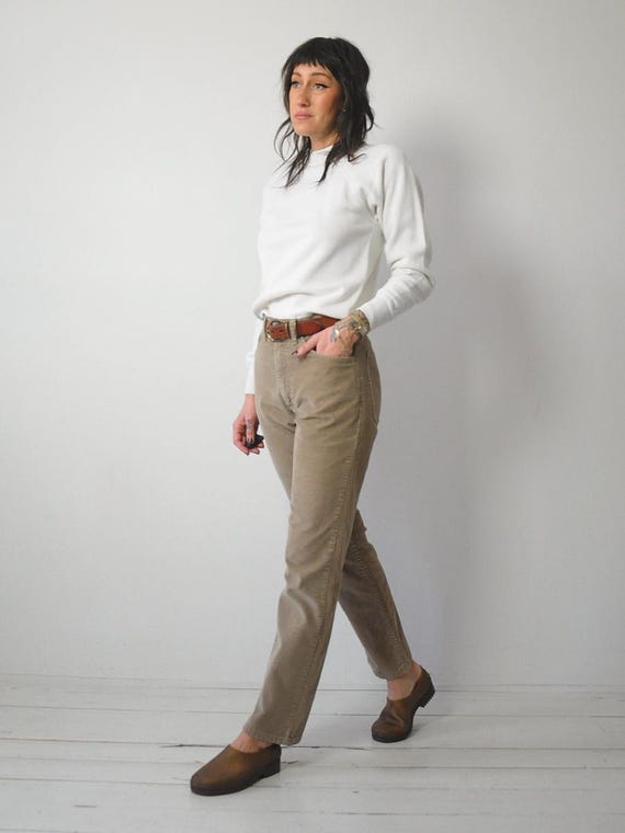 Levi's Tan Corduroy Jeans 32x29.5 - image 3