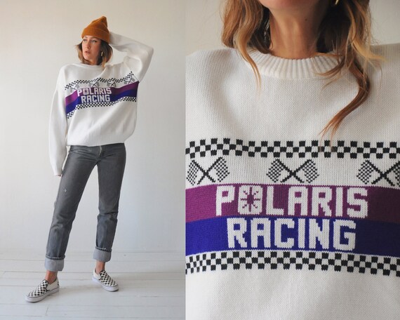 Oversized Polaris Racing Sweater