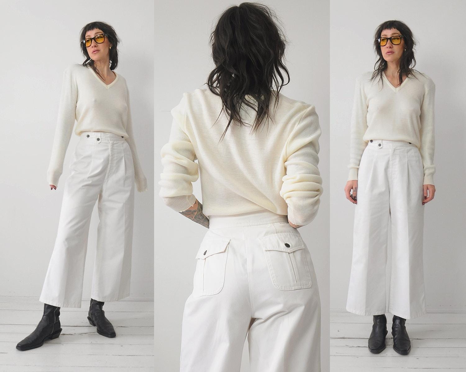 高評価レビュー 1970's 28 Pants Leg Wide パンツ