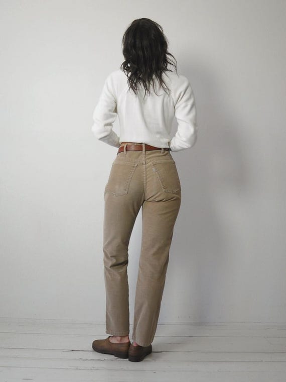 Levi's Tan Corduroy Jeans 32x29.5 - image 4
