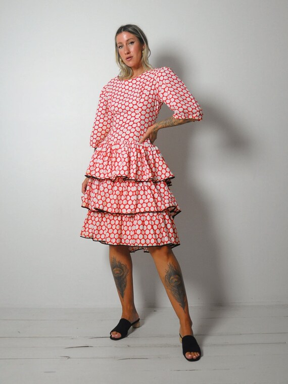 1960's Lucy Polka Dot Dress - image 8