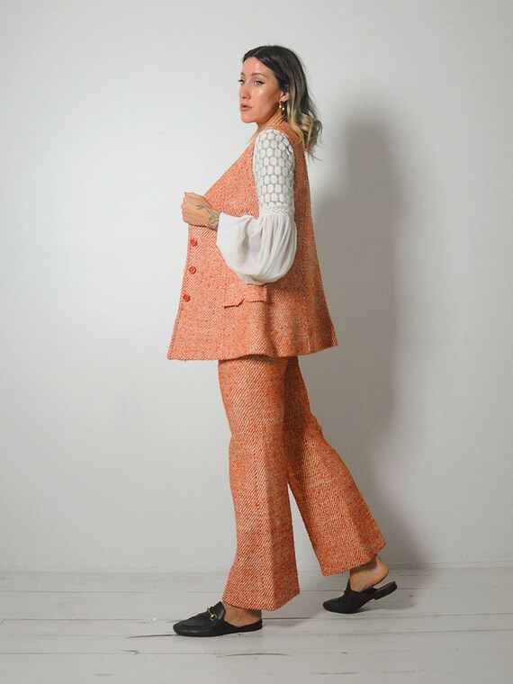 1960's Wool Tweed Pant Suit - image 6