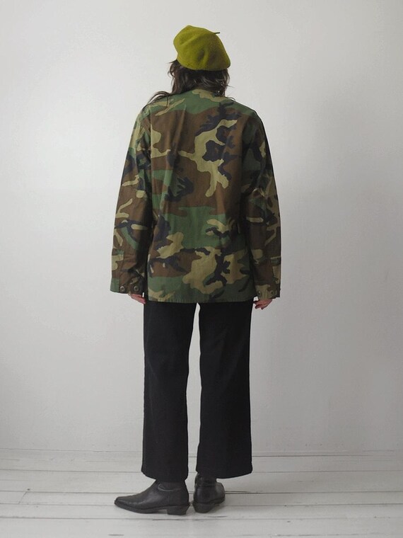 1980's Thin Camouflage Jacket - image 5