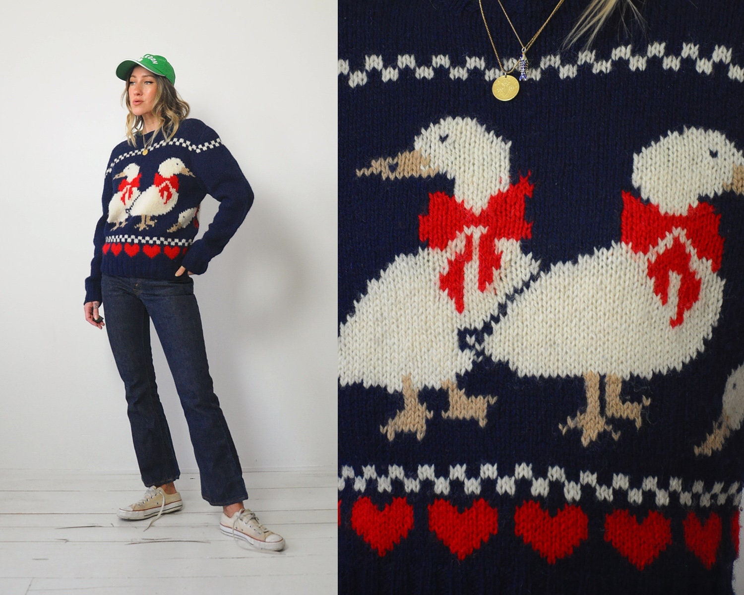 Goose Sweater - Etsy