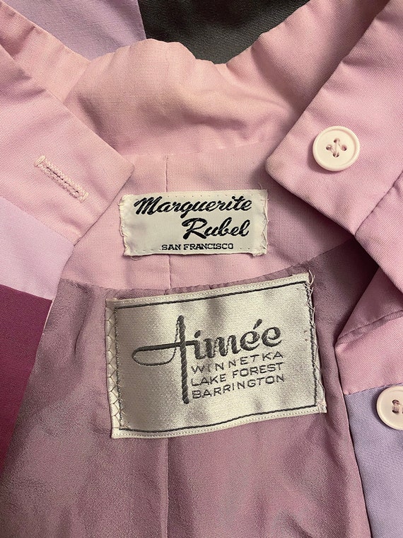 1980's Aimée Patchwork Jacket - image 10