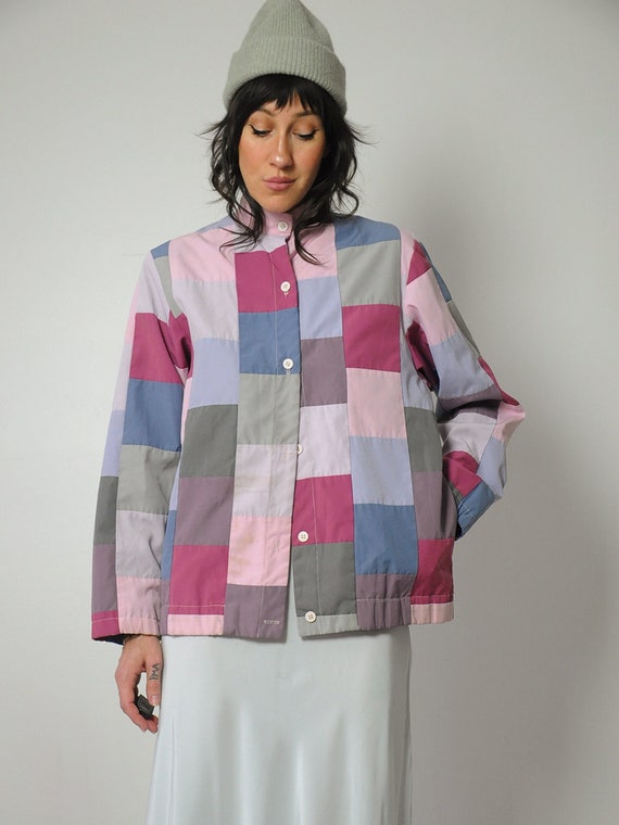 1980's Aimée Patchwork Jacket - image 3
