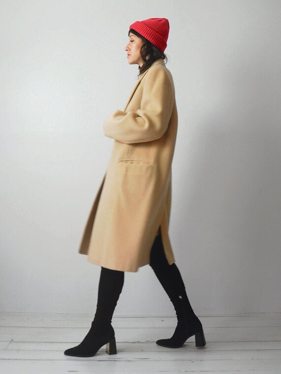Tan Pendleton Iconic Wool Peacoat - image 5
