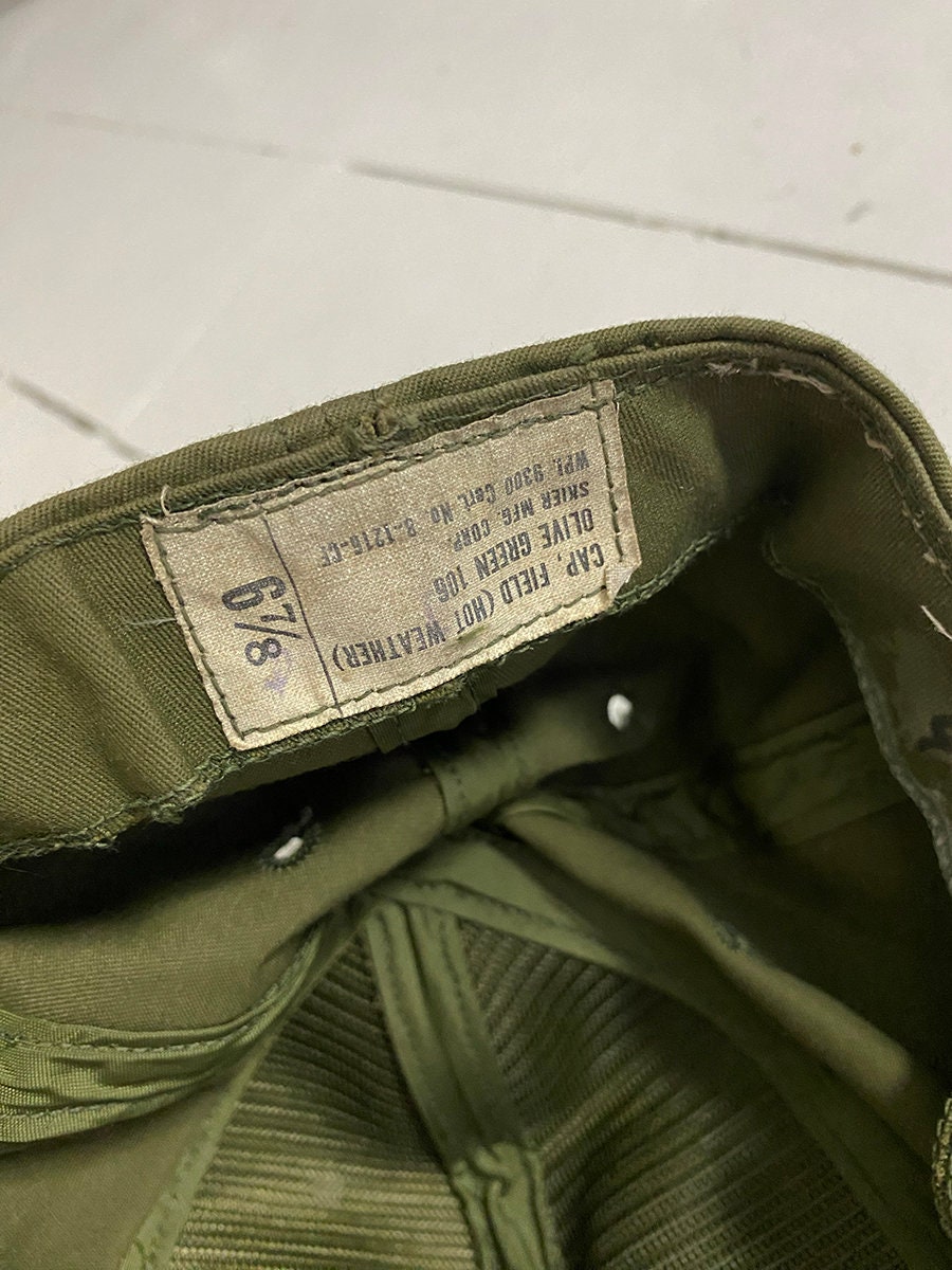 1970's Military Issue Field Cap - Etsy