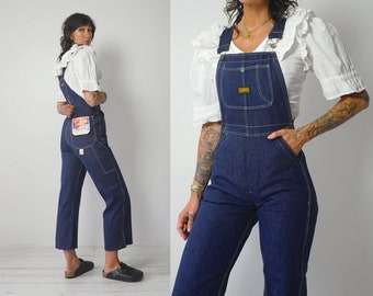 1970er Jahre Deadstock Indigo DeeCee Overall