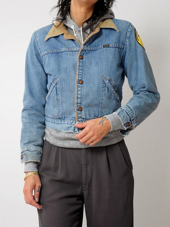 1970's Blanket Wrangler Jean Jacket - image 8