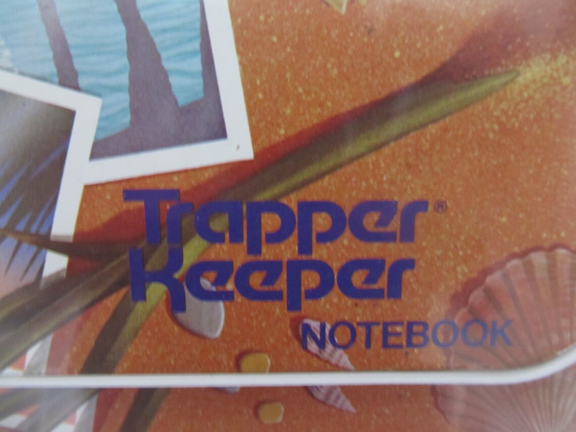 Vintage Trapper Keeper Paradise Etsy