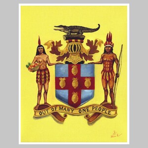 Jamaican Coat of Arms (Fine Art Prints)