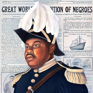 Marcus Garvey Leader (Art Print)