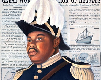 Marcus Garvey Leader (Art Print)